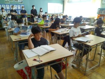 月形小学校土曜参観の画像4
