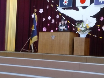 月形中学校入学式の画像5
