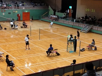 バドミントン選手権大会の画像1