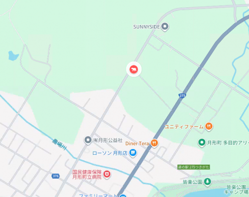 北農場１ヒグマ目撃地点